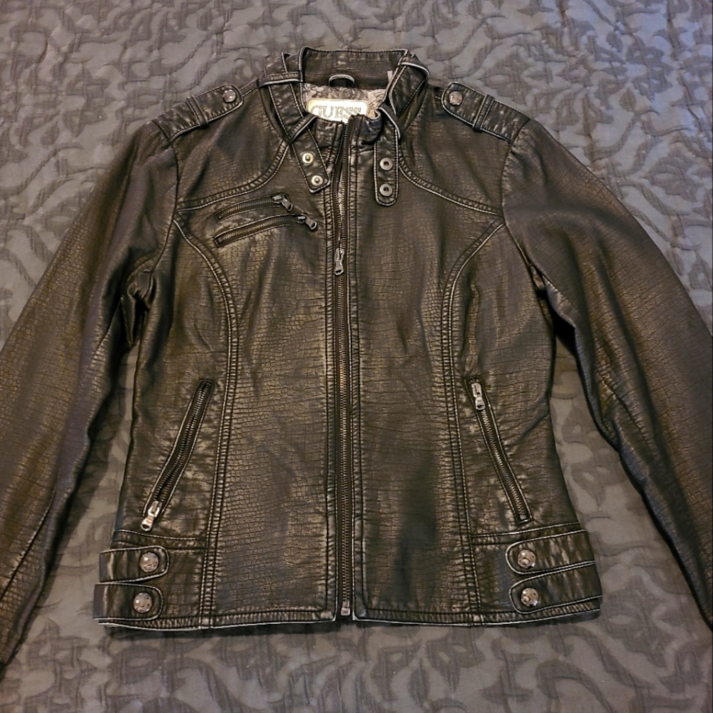 Leather jacket